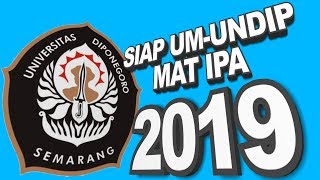 PERSIAPAN UM UNDIP 2019 | MATEMATIKA IPA