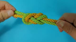 weaver's knot,how to Connect two different ropes @KNOTSTIPS