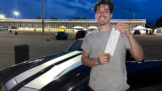 Camaro at the drag strip!!! Can we run a 12 second pass??