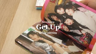 NewJeans ‘Get Up’ album unboxing (The POWERPUFF GIRLS X NJ Box A ver.)