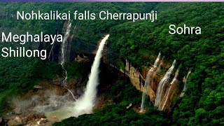 Nohkalikai Waterfalls in Cherrapunji #meghalaya #shillong //Beutiful Place //