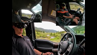 Flying through the new F150! - FPV Drone in Alma, CO