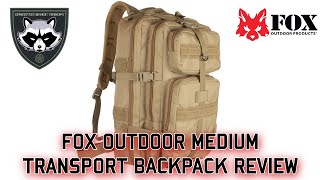 Fox Outdoor Medium Transport Backpack Review