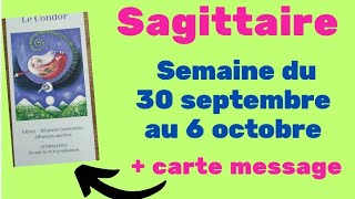 Sagittaire semaine du 30 septembre au 6 octobre