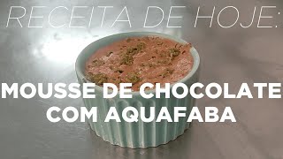 Saber à Mesa: Mousse de Chocolate com Aquafaba | Episódio 18