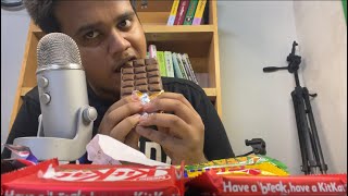 ASMR Chocolate 🍫 Mukbang (Mouth sounds)