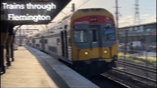 AussieTrain Vlogs 46: Trains through Flemington