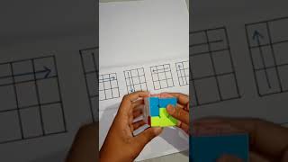 Rubik's Cube Solve with magic tricks #Shorts