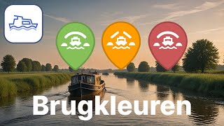 Brugkleuren in de Waterkaarten app