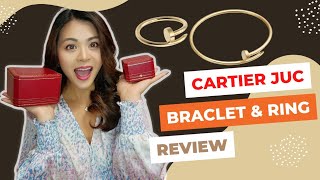 CARTIER JUSTE UN CLOU BRACELET & RING REVIEW