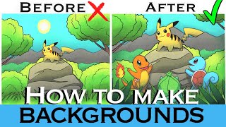 How to Be the BEST Background Artist!