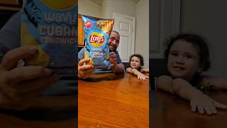 Lay's Wavy Cuban Sandwich Summer Flavor Potato Chip #lays #foodreview #layspotatochips #summer