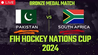 Pakistan Vs South Africa Hockey Live  | FIH Hockey Nationc Cup 2024(Bronze Medal Game)