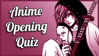 Anime Opening Quiz - 45 Openings [VERY EASY - VERY HARD]