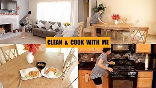 MONDAY MOTIVATION: CLEAN & COOK WITH ME | TANIAXO