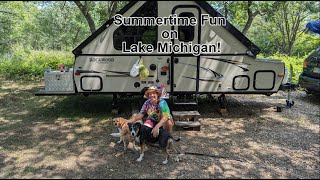 The DOG Days of Summer! Lake Michigan Adventures!