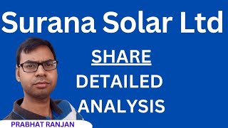 Surana Solar Share Analysis | Surana Solar Share Latest News | Surana Solar Share News |