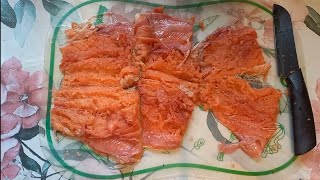 ГОРБУША МАЛОСОЛЬНАЯ "ПОД СЁМГУ", НУ ОЧЕНЬ ВКУСНАЯ 💚❤️😋