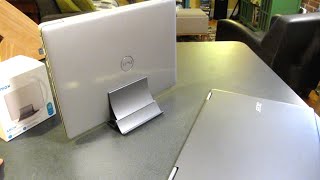 Vertical Gravity Laptop Stand Stability Test