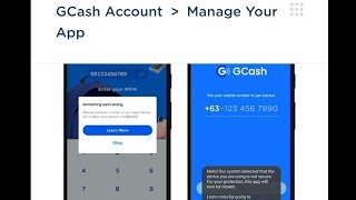 HOW TO FIX GCASH LOG-IN PROBLEM OR APP ISSUES|Sundin mo lang ginawa ko at napakadali lang👌🤙