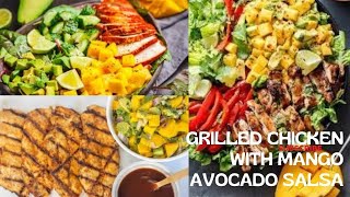 La Cucina Grilled Chicken with Mango Avocado Salsa Recipe 2023 |La Cucina Recipe| Grilled Chicken