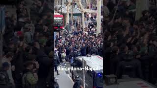 Live Tifosi napoletani a Barcellona Champion’s League 2024 Barcelona Napoli