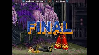 fightcade 2 Real Bout Fatal Fury 2 Morkman_Freeman (Argentina) vs mabe F-V (Peru)