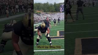 Pregame (Rice): Army offensive line coach Mike Viti #cfb #collegefootball