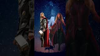 || THOR VS WANDA || ||ELIMINATION SERIES || #thor #odin #thorloveandthunder #wandavision #mcu #dcu