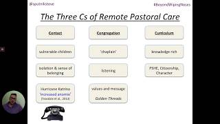 researchED Durrington Stephen Lane: The Three Cs of Remote Pastoral Care (rEDLoom)