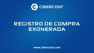 COMPRA EXONERADA Y/O INAFECTA