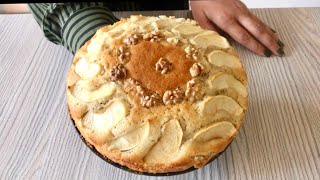 Easy & Quick Apple Walnut Cake | Apple Cake Recipe | Cake Recipe