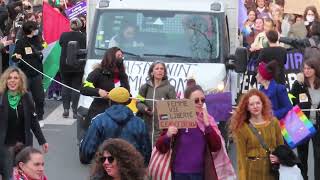 Manifestation #femmes #8mars 2024 #mariepanic no.2 #attac #grevefeministe #Paris 8 mars 2024