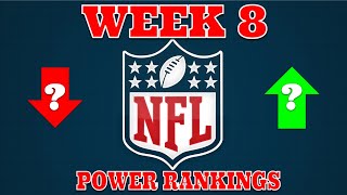 NFL 2023 WEEK 8 POWER RANKINGS