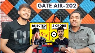 Journey of 2 Crore Package along with GATE  AIR - 202 Rank | Rohit Negi Uber Placement