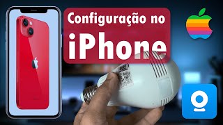 Configuração no IPHONE: passo a passo Câmera Lâmpada espiã Wifi IP no Iphone (IOS)