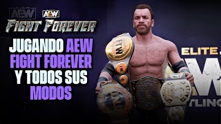 🔴 JUGANDO AEW FIGHT FOREVER con ACCESO ANTICIPADO (En Vivo)