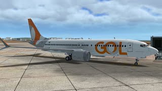 Real Flight Simulator - GOL 737 MAX 8 | Galeão Airport (SBGL) - São Paulo/Guarulhos Airport (SBGR)