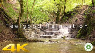 Beautiful Waterfall 8 hours 4K with relaxing original sound