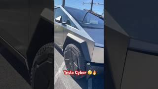 I Spotted A Tesla Cyber Truck In My Hood!!! #viral #short #shorts #shortsfeed #shortvideo #cool