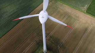 Windpark Bredenborn Teil 2/2 mit Enercon, NEG Micon und Vestas Windanlagen (Dji mini 2)