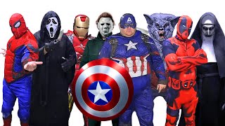 Superheroes VS Scary Characters