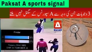 38e Paksat A Sports Signal Problem Solved With 3 Tricks On 4 Feet Dish Antenna