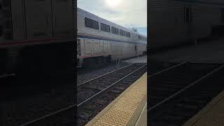 Amtrak 160 blows a turbo at 70mph #amtrak #train #metra #bnsf #turbo