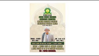 🔴(LIVE) Pertemuan dan Pengijazahan Amaliah Oleh Abah Guru KH.Muadz Hamid (Martapura) Rabu 15-03-2023