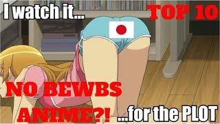 Top 10 Where's the BOOBS AND BUTTS?! (Ecchi FanService) Anime