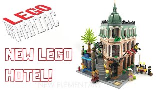 Boutique Hotel by the Montreal Lego Maniac - unboxing, speed build and review