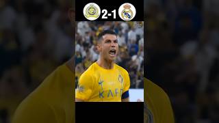 Real Madrid vs Al Nassr Imaginary Match Penalty Shootout #youtube #football #shorts