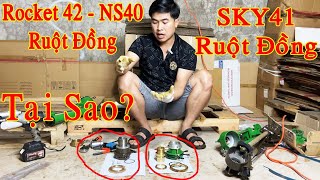 Béc Rocket 42 Ruột Đồng SKY41 Ruột Đồng Thiết Bị Tưới Gia Nông