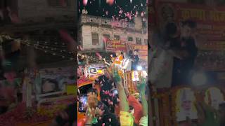 Modi Ji Road Show in Varanasi #Kashi me pm Modi ji ka swagat #400 par ka nara hai es bar le jana hai